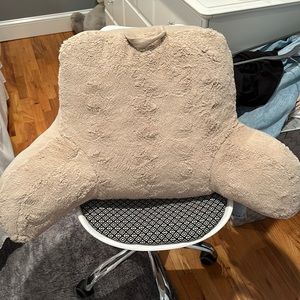 Fuzzy husband pillow